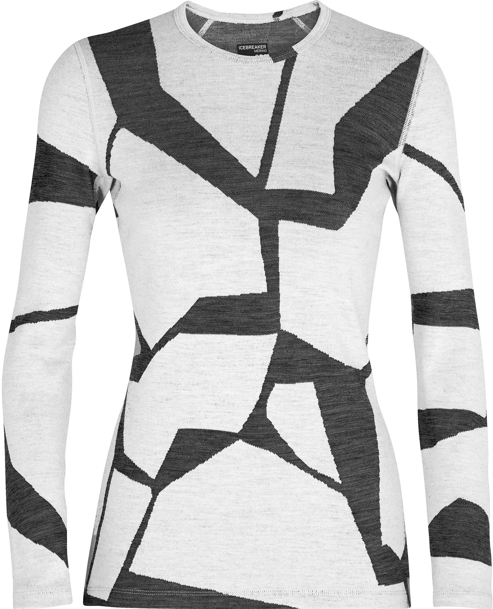 250 Vertex Fractured Landscapes LS Crewe Base Layer - Women's|-|Couche de base à col rond et manches longues Fractured Landscapes de 250 Vertex - Femme