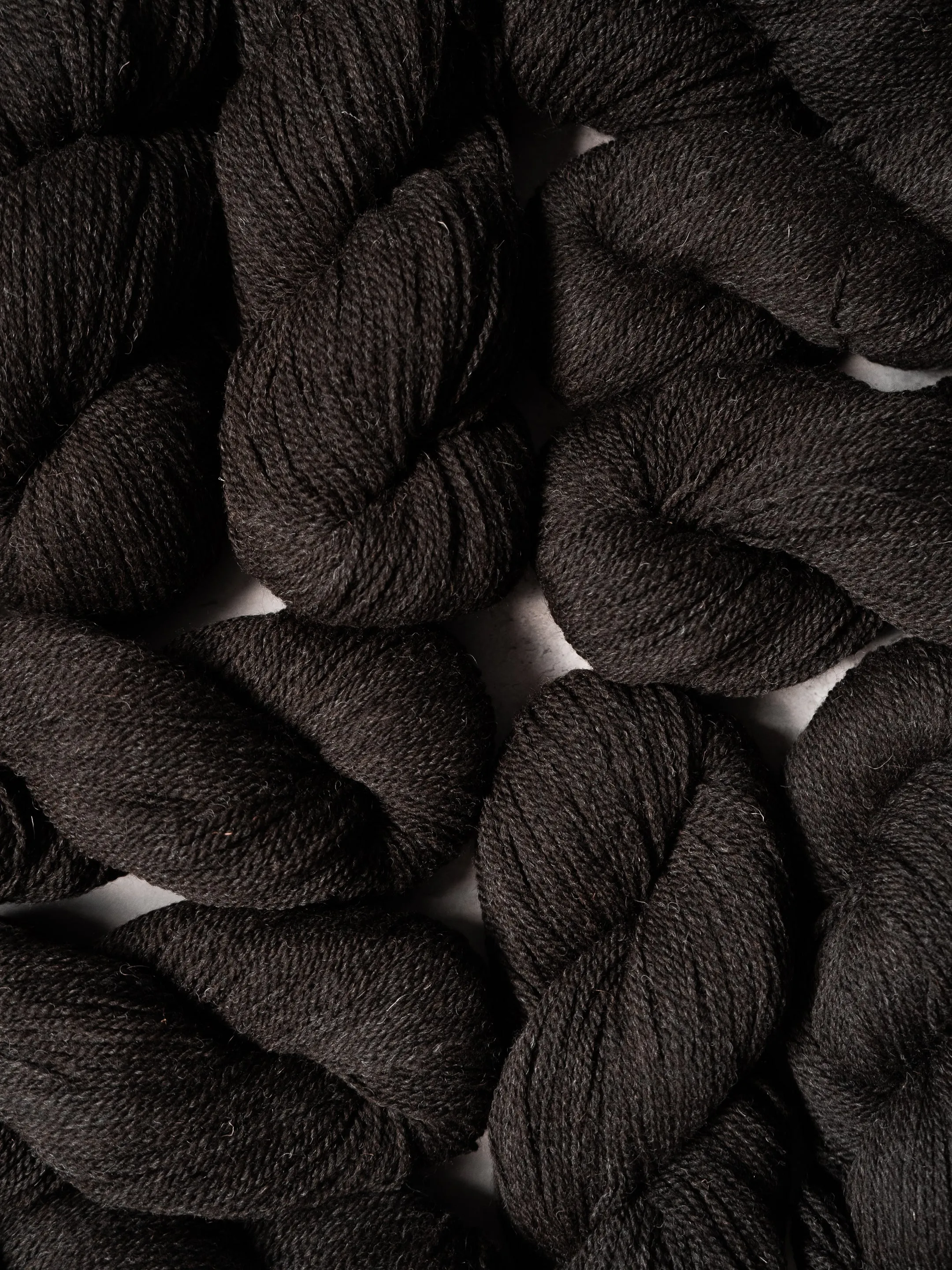 Black Welsh Mountain Worsted<br><small>100% black welsh mountain</small>