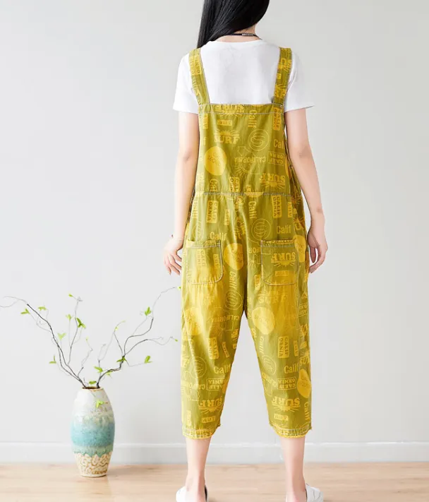Denim Casual Spring Denim Overall Women Jumpsuits QY25