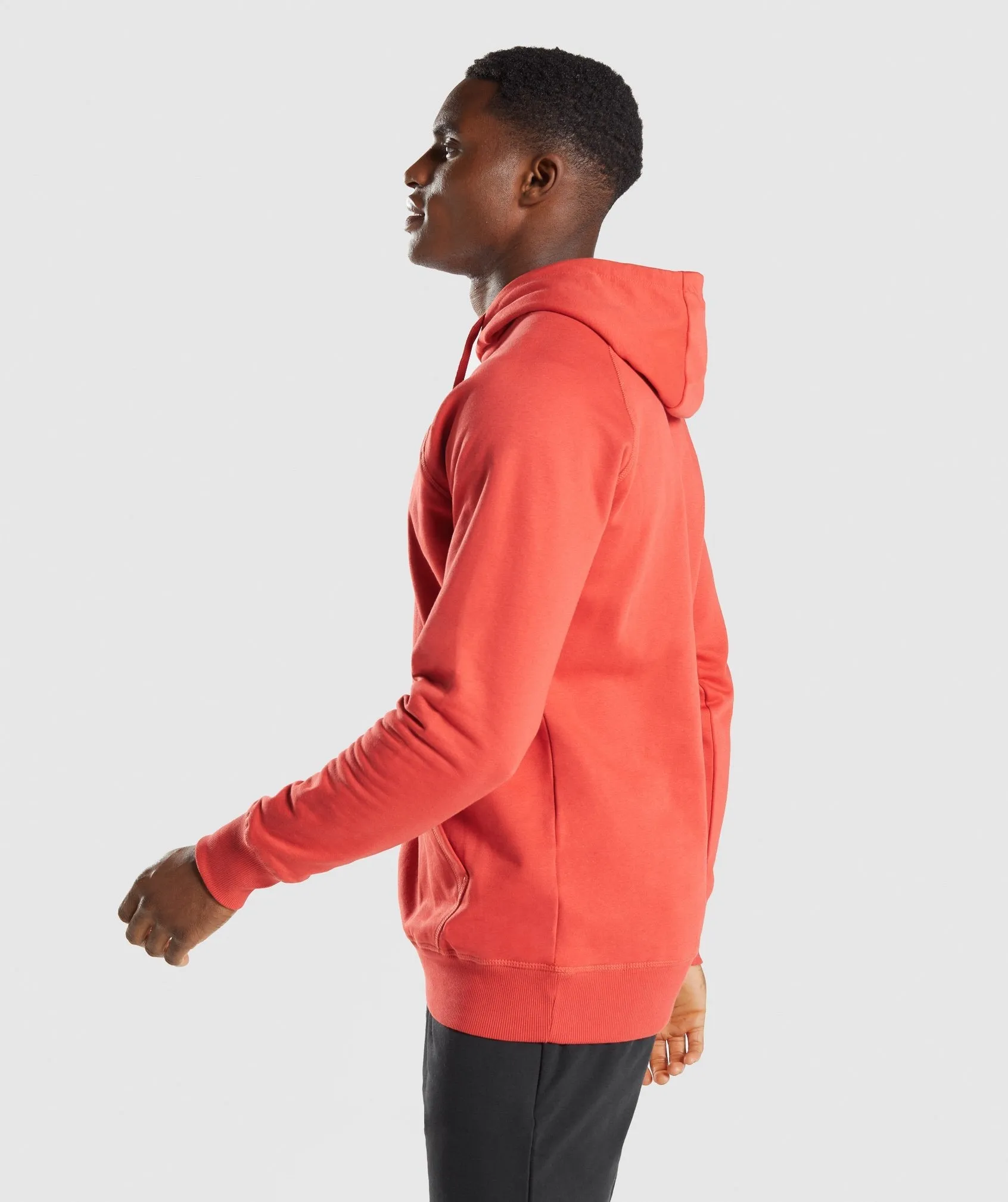 Gymshark Sharkhead Infill Hoodie - Red