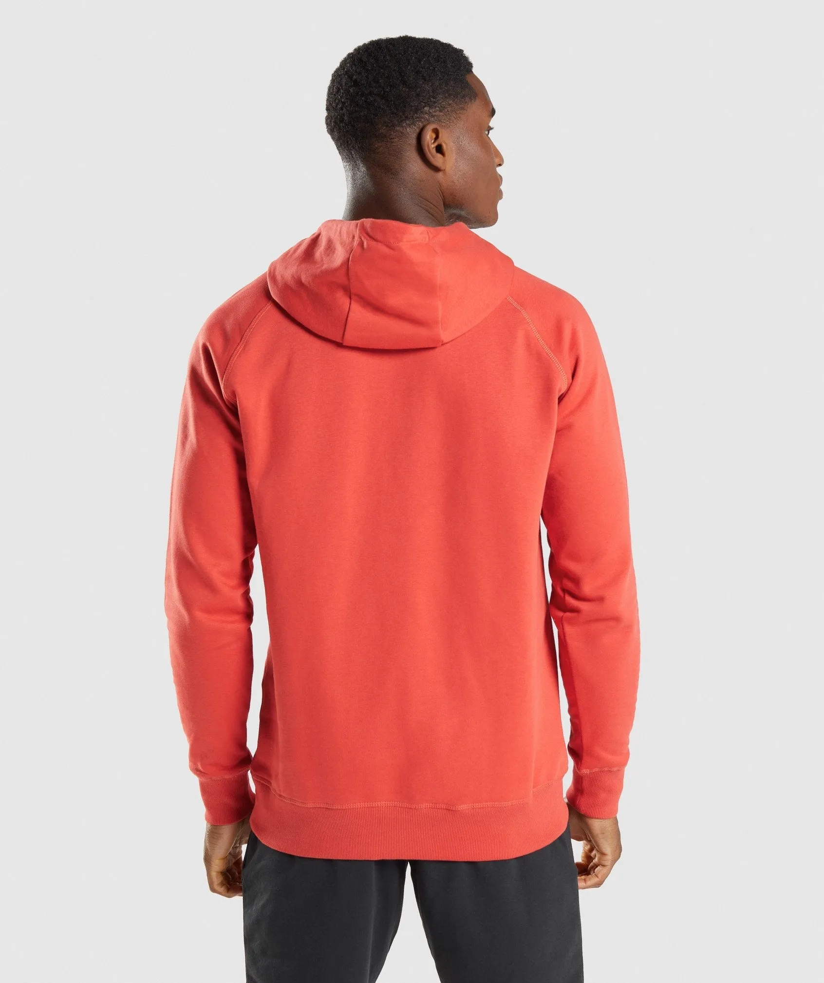 Gymshark Sharkhead Infill Hoodie - Red