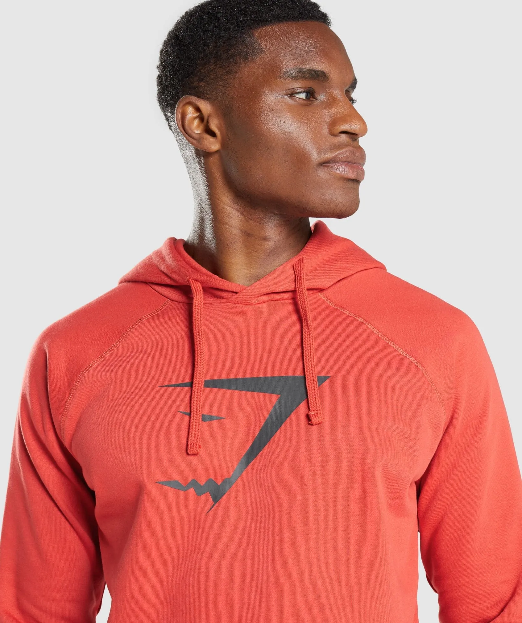 Gymshark Sharkhead Infill Hoodie - Red