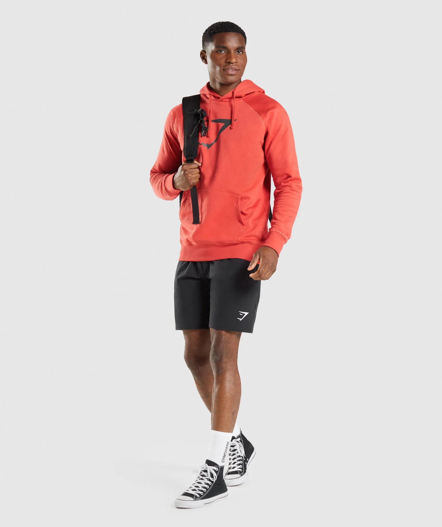 Gymshark Sharkhead Infill Hoodie - Red