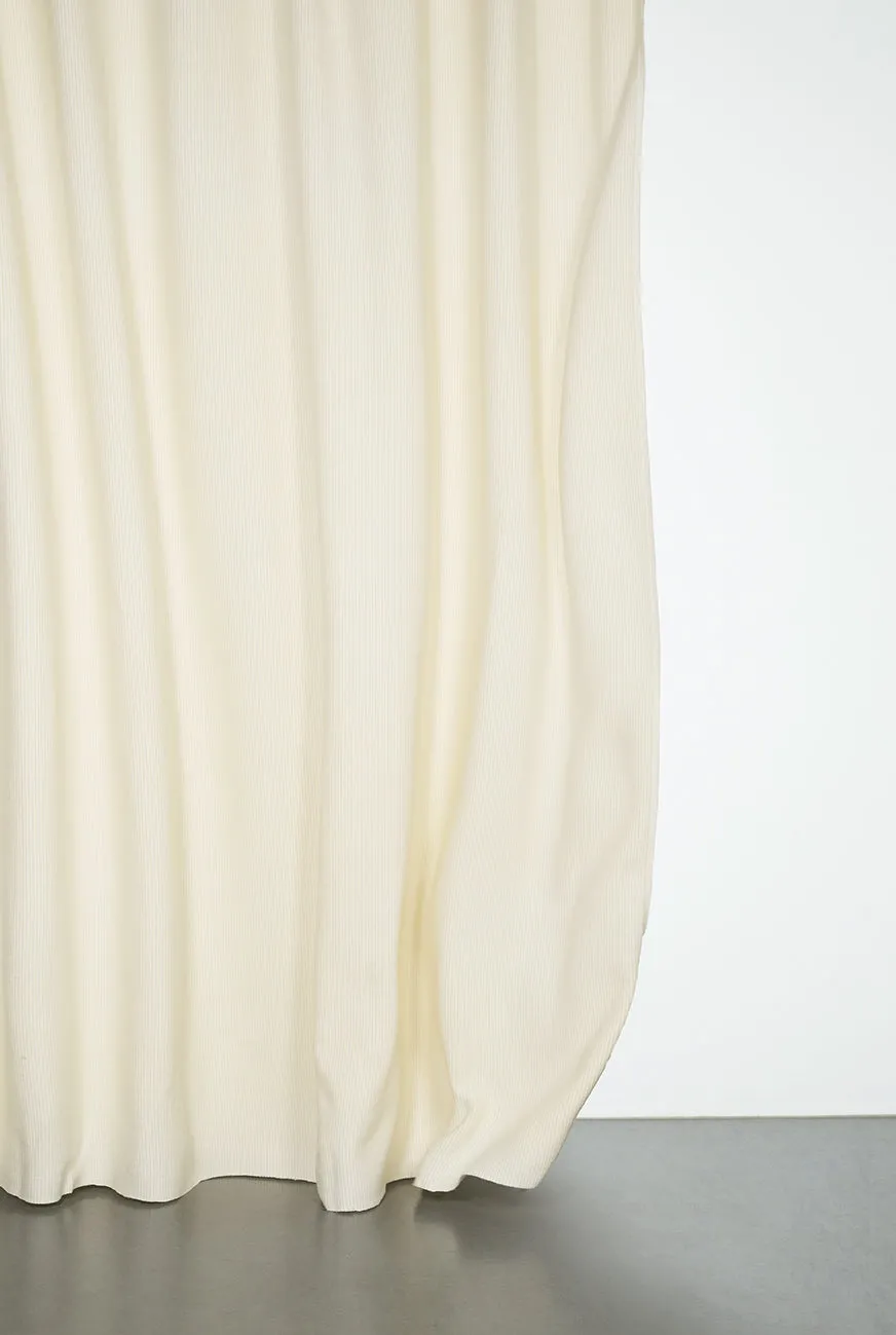 Heavy Norwegian Wool Curtains - Natural White