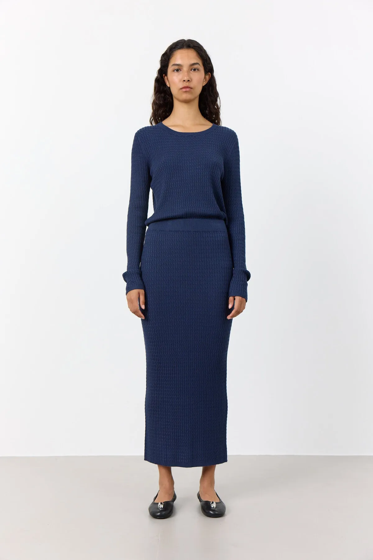 LR-IGOR 1 Skirt Dark blue
