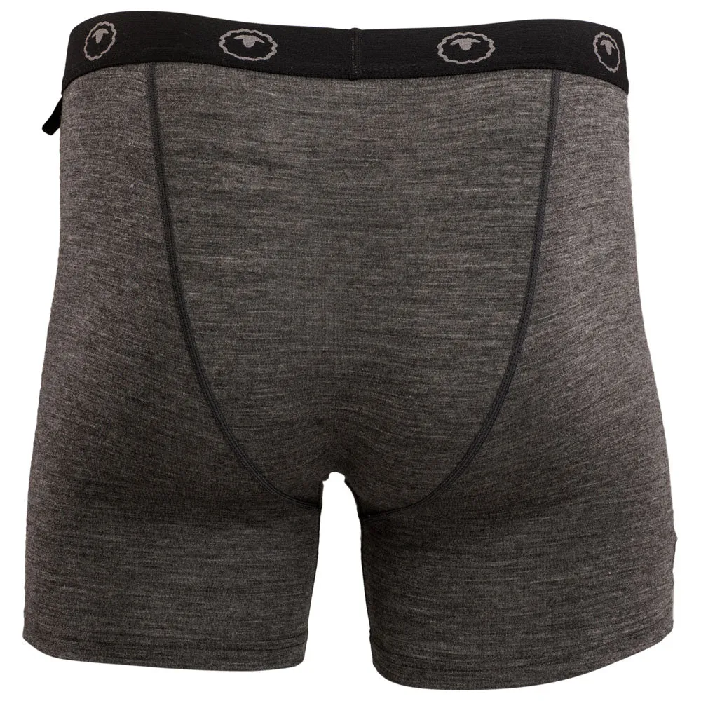 Mens Merino 180 Boxers (Smoke)