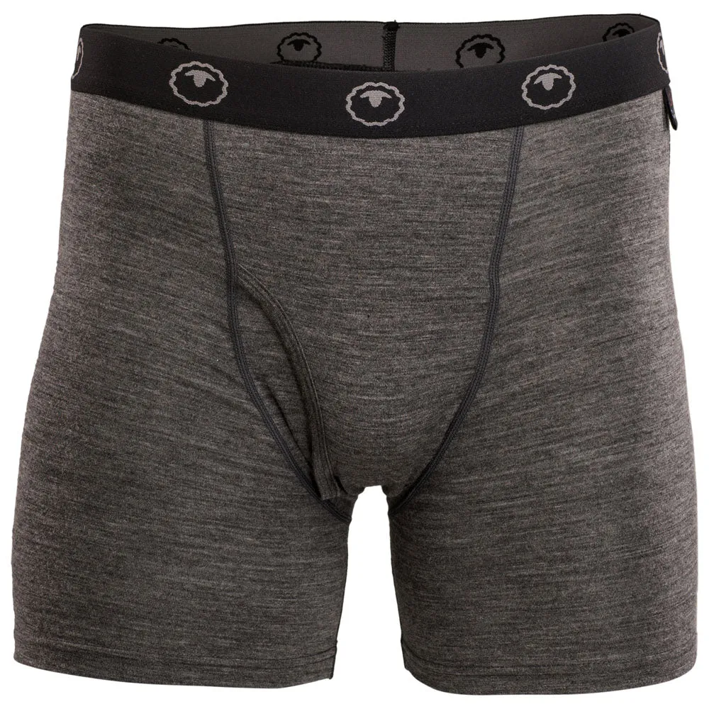Mens Merino 180 Boxers (Smoke)