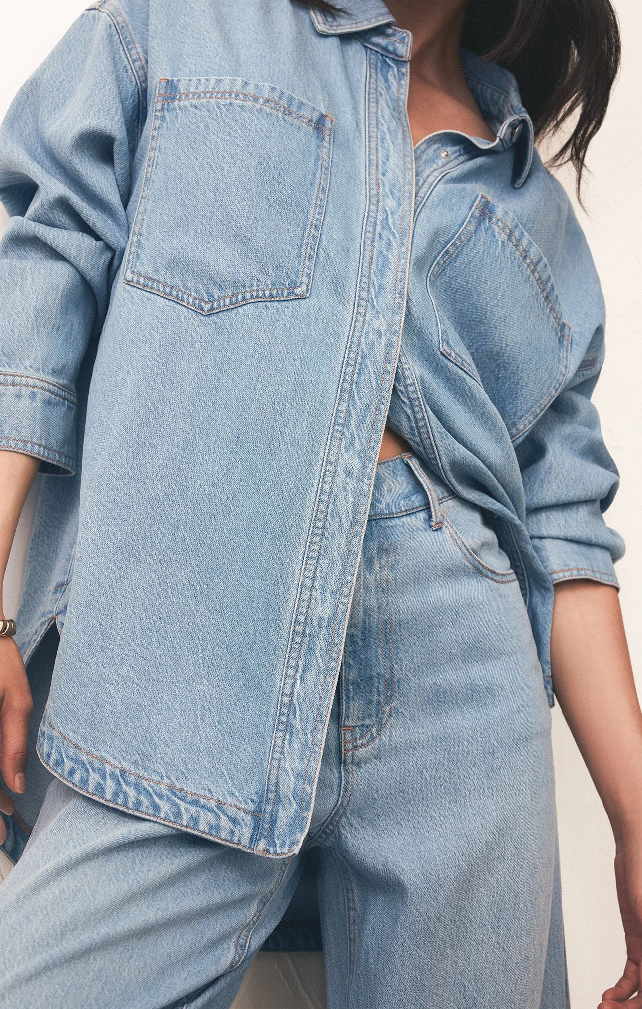 Mia Luxe Soft Denim Pant