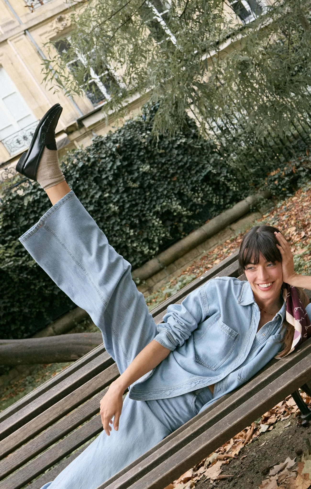 Mia Luxe Soft Denim Pant
