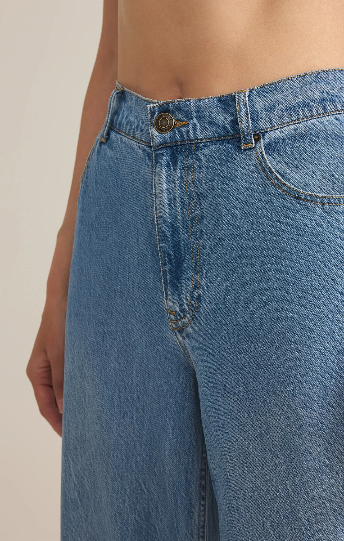 Mia Luxe Soft Denim Pant