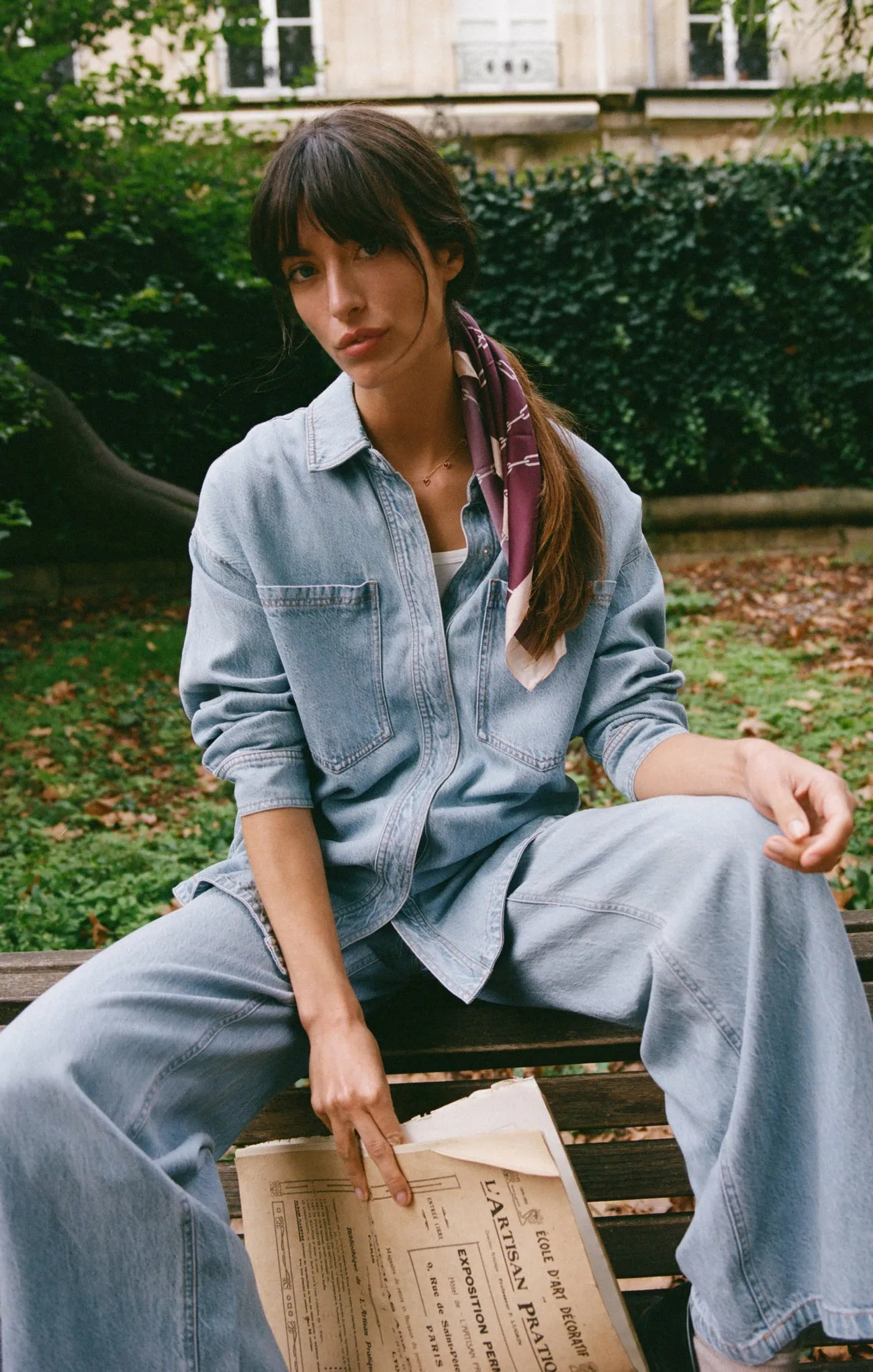 Mia Luxe Soft Denim Pant