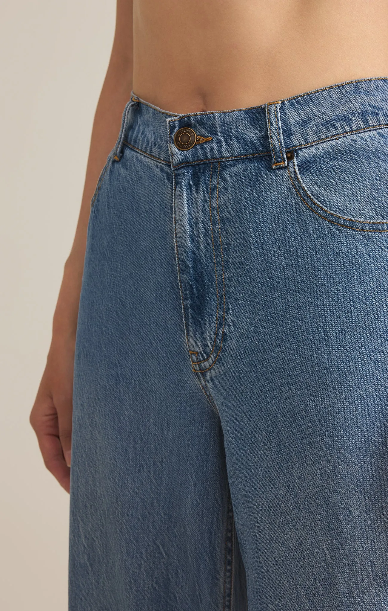 Mia Luxe Soft Denim Pant