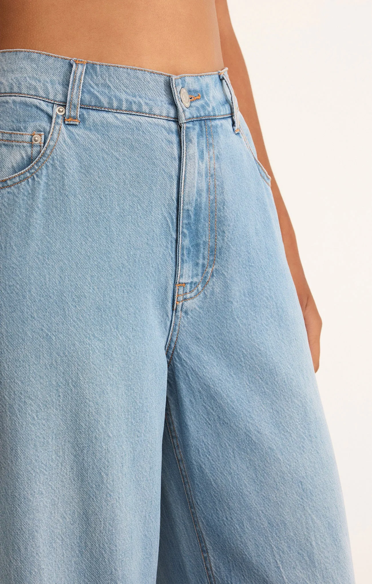 Mia Luxe Soft Denim Pant