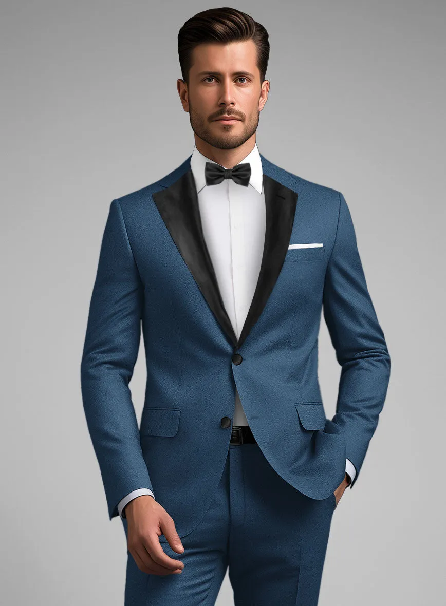 Napolean Casa Blue Wool Tuxedo Jacket