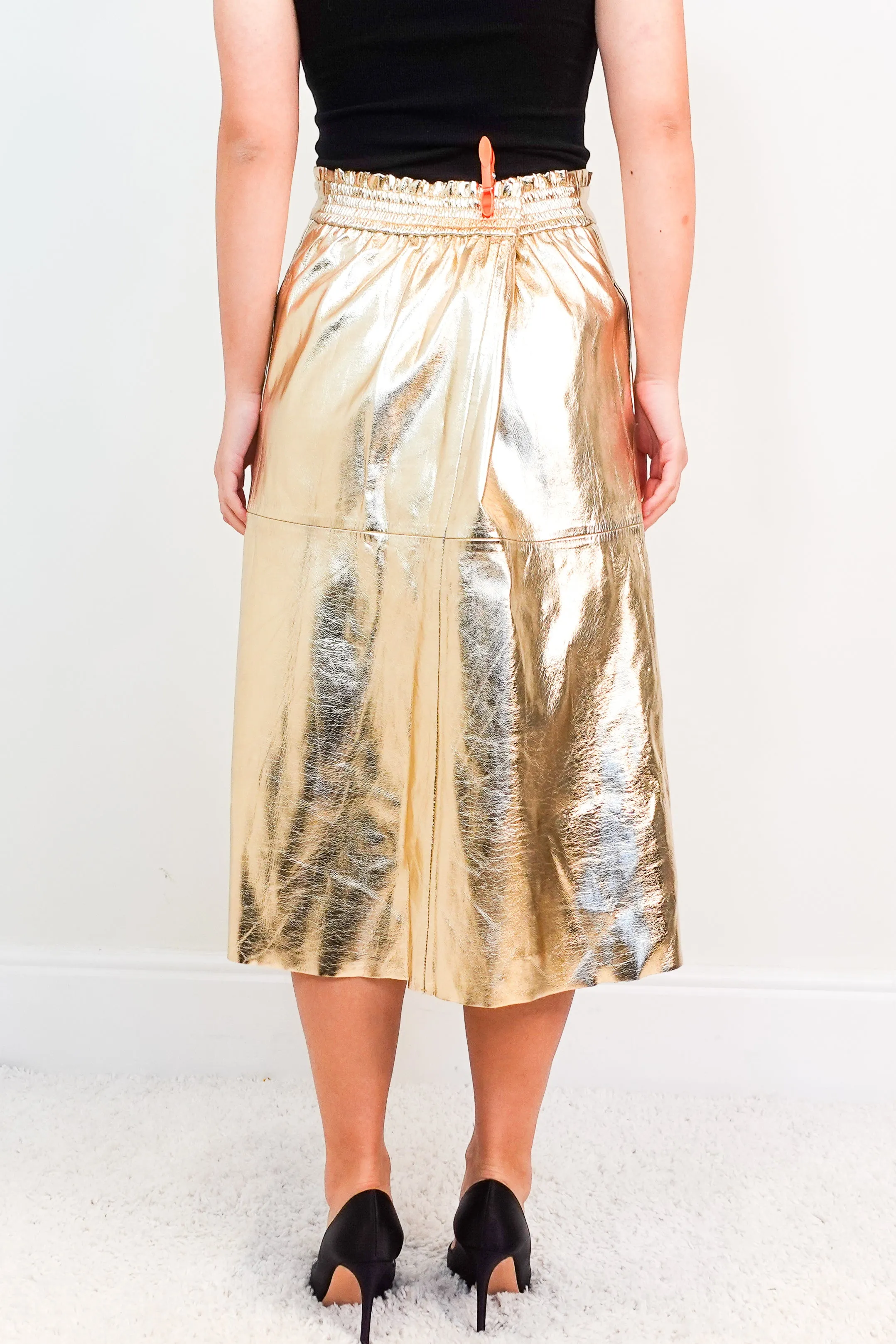 NEW Lateisha Gold Skirt RRP £280
