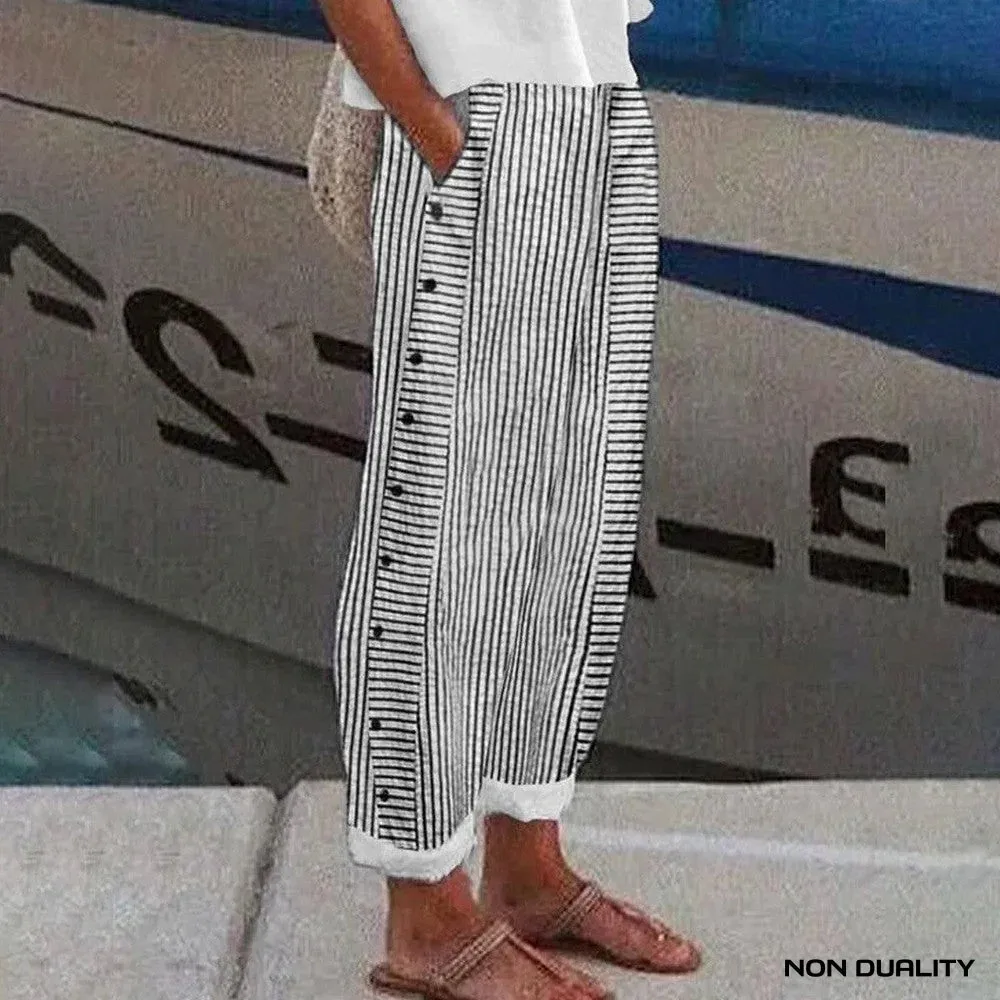 Non Duality | Mila | Soft-Line Pants with Side Pockets
