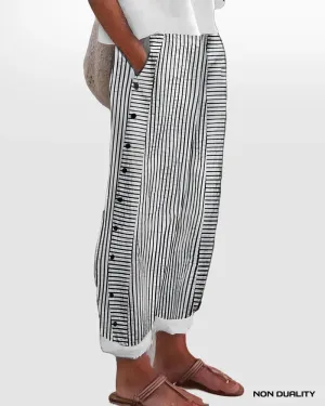 Non Duality | Mila | Soft-Line Pants with Side Pockets