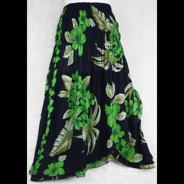 Orchid and Hibiscus Convertible Dress/Skirt