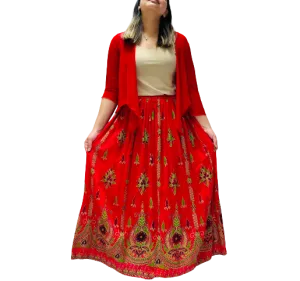 PRINTED SKIRT PRINT 119
