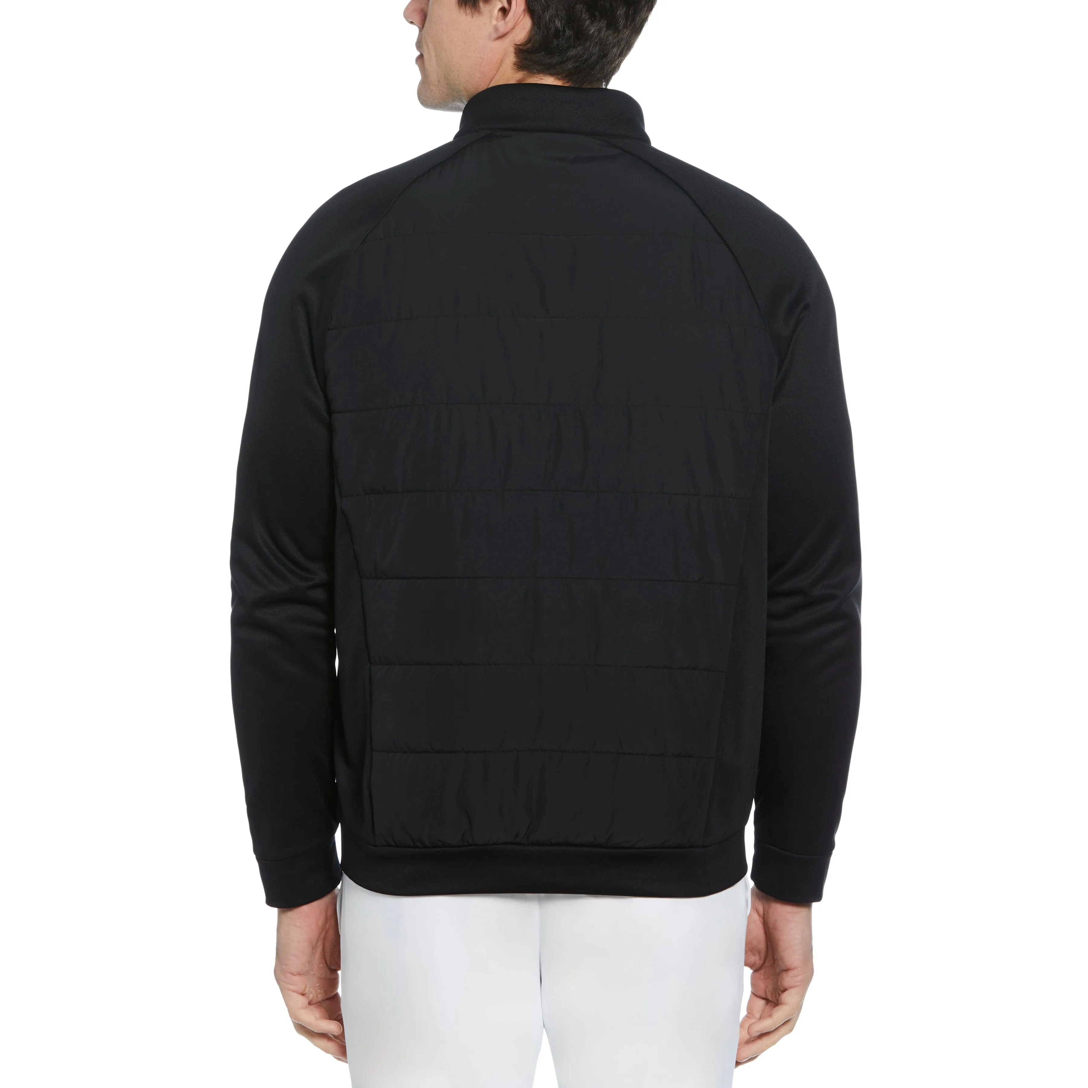 Retro Color Block Insulated Full Zip Golf Jacket