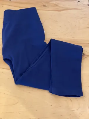 Soft Basic Leggings In Navy