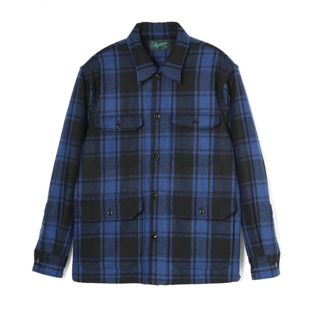 Stevenson Overall Co. WL-1 Woodlander Wool Hunting Jacket - Blue
