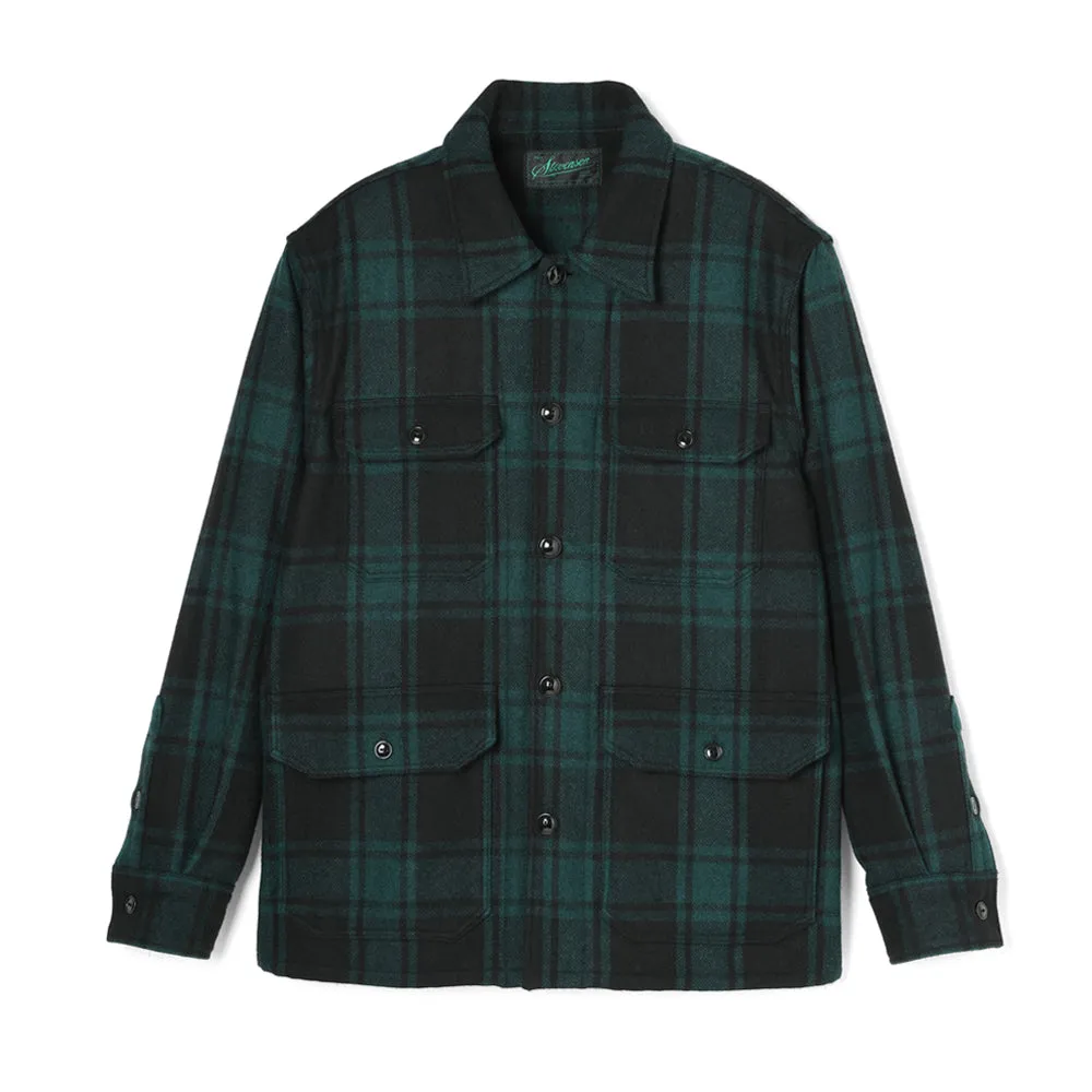 Stevenson Overall Co. WL-1 Woodlander Wool Hunting Jacket - Green