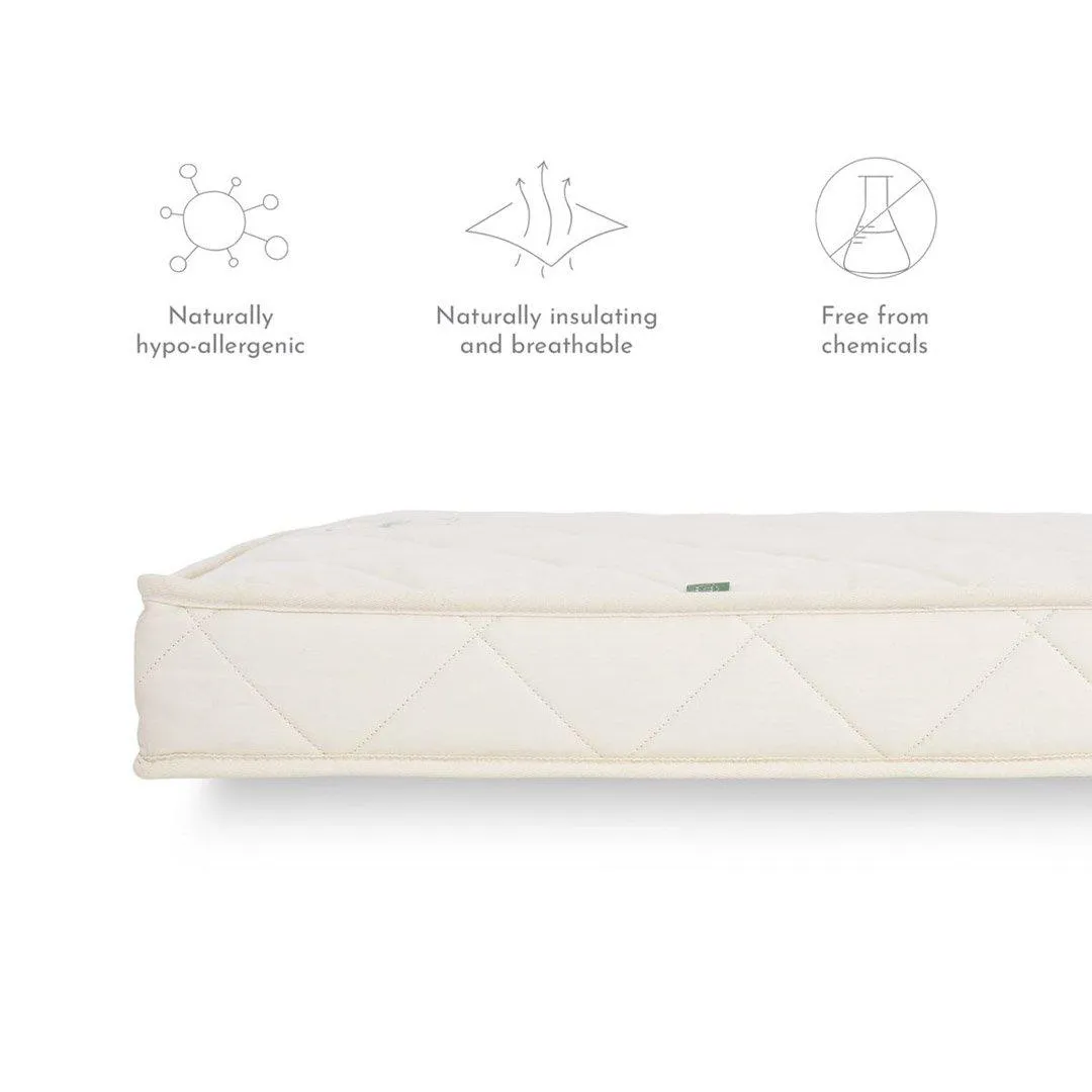 The Little Green Sheep Natural Mattress Extension Piece - SnuzKot