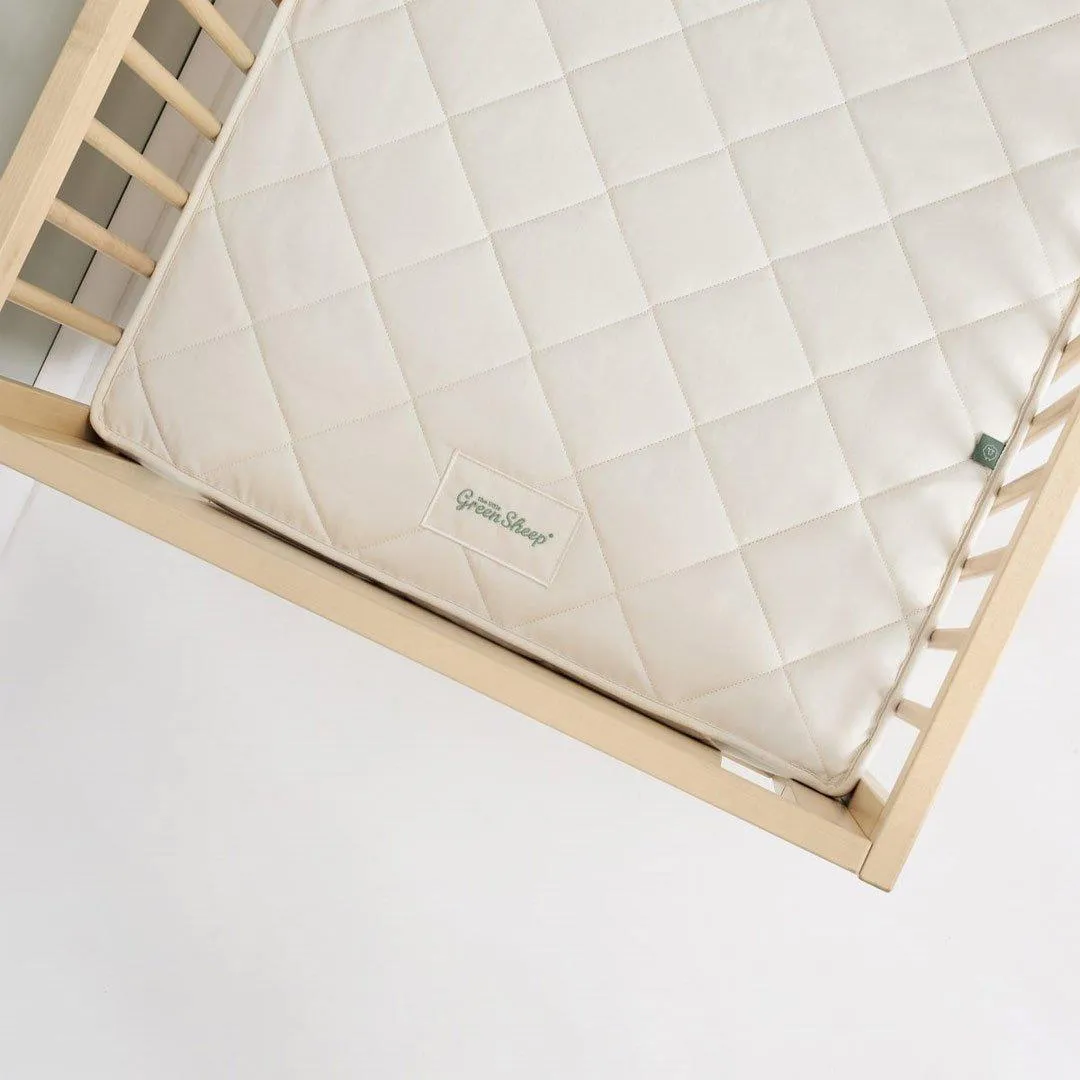 The Little Green Sheep Twist Natural Cot Bed Mattress 77x132cm