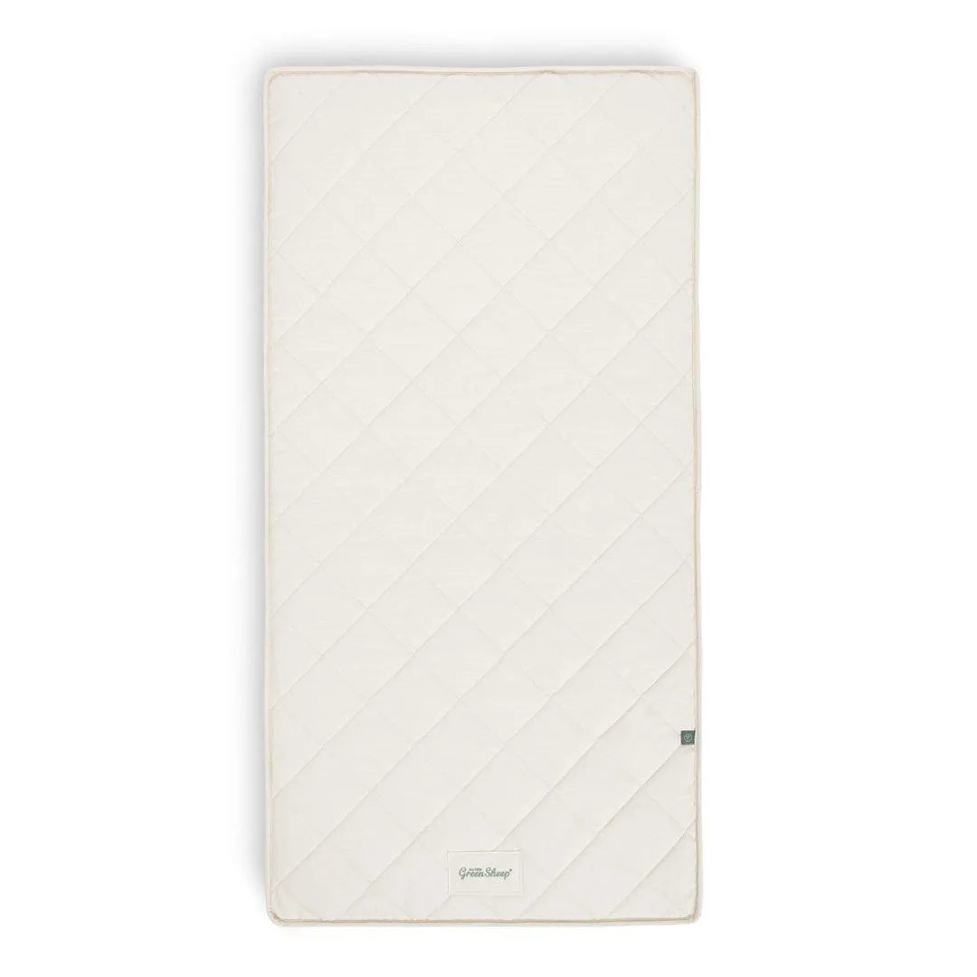The Little Green Sheep Twist Natural Cot Bed Mattress 77x132cm