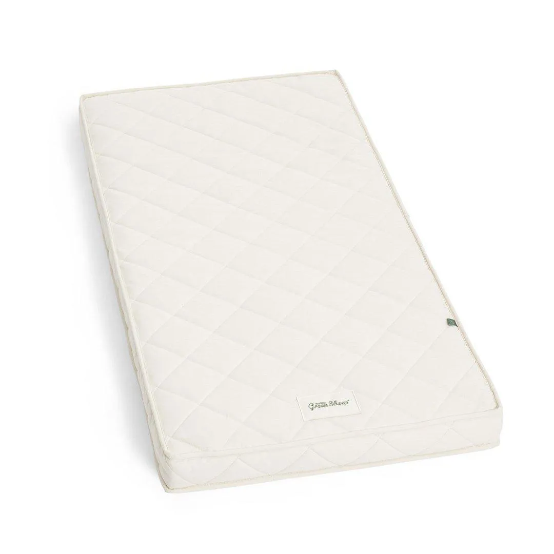 The Little Green Sheep Twist Natural Cot Bed Mattress 77x132cm