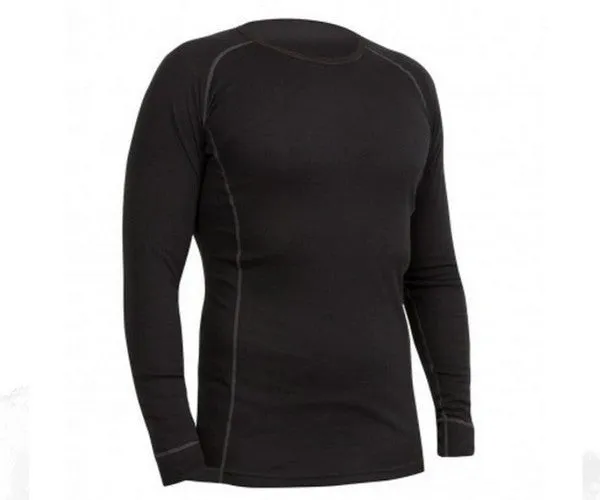 Thermolite Merino Top Black