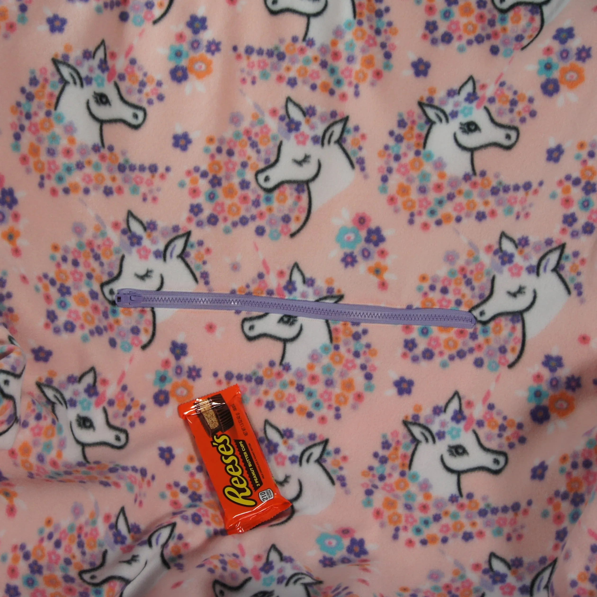 Throws - Road Trip - Small - Accent - Just Peachy Unicorns