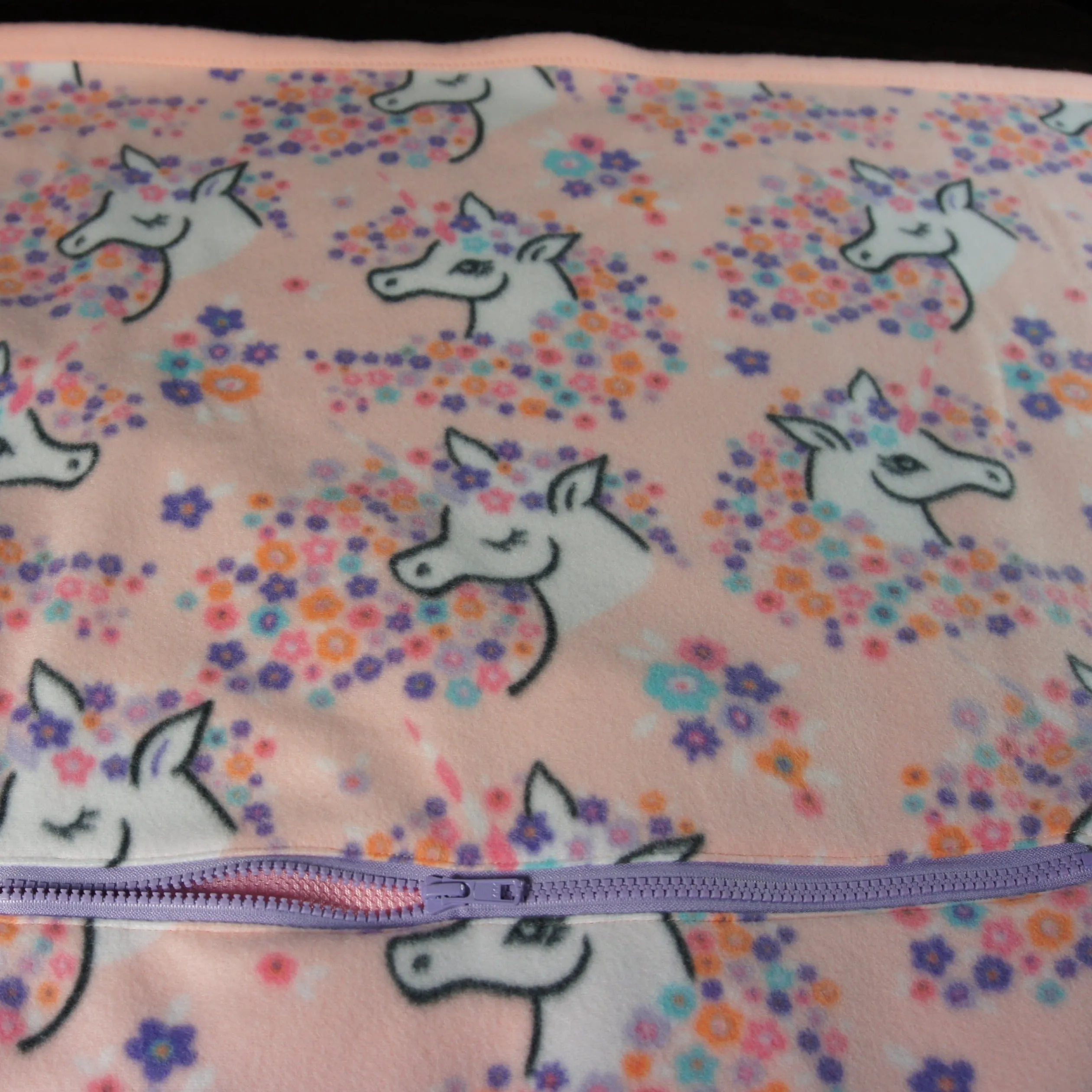 Throws - Road Trip - Small - Accent - Just Peachy Unicorns