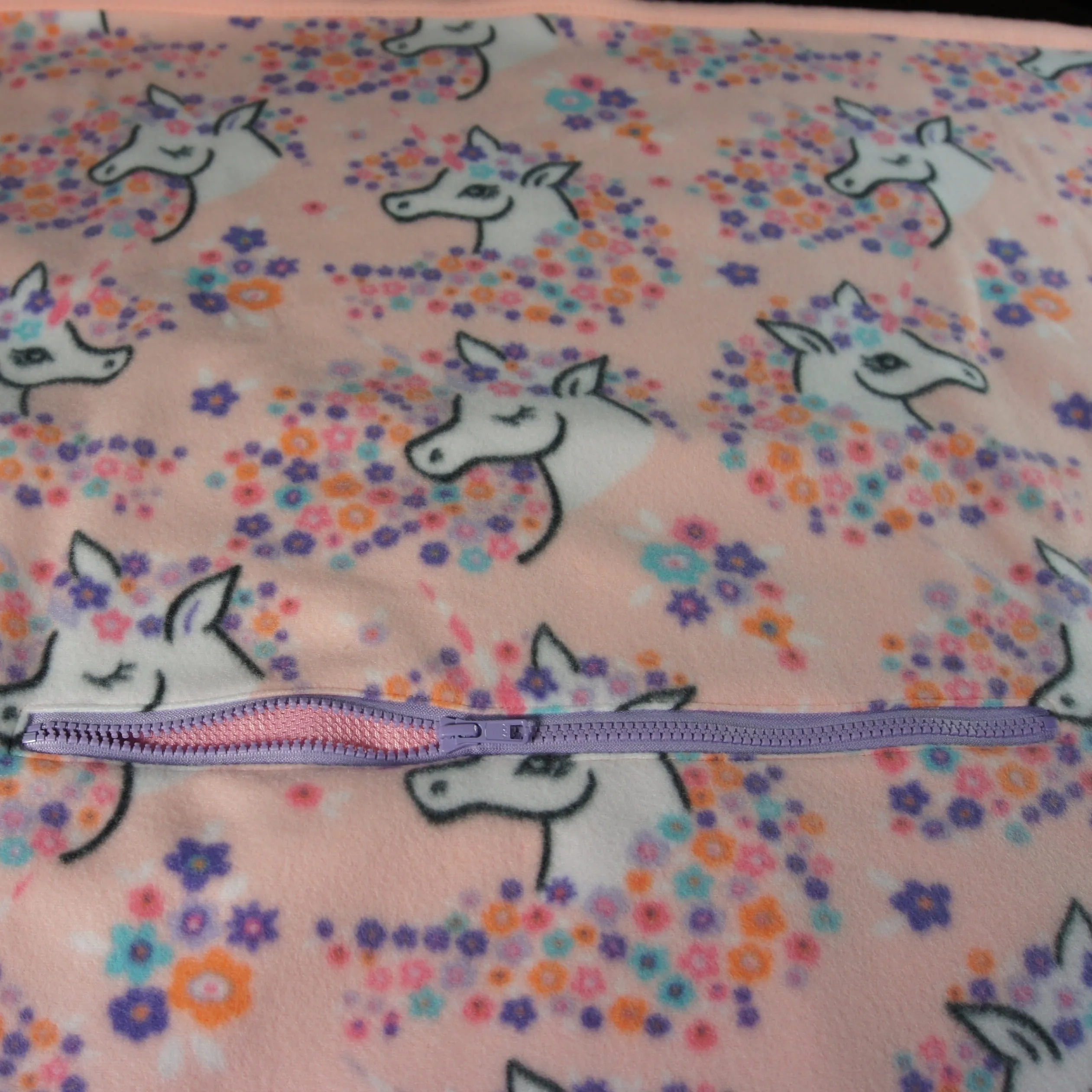 Throws - Road Trip - Small - Accent - Just Peachy Unicorns